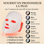 Charger l'image dans la galerie, Masque facial LED 7 couleurs – Soin anti-âge et éclat instantané