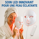 Charger l&#39;image dans la galerie, Masque facial LED 7 couleurs – Soin anti-âge et éclat instantané
